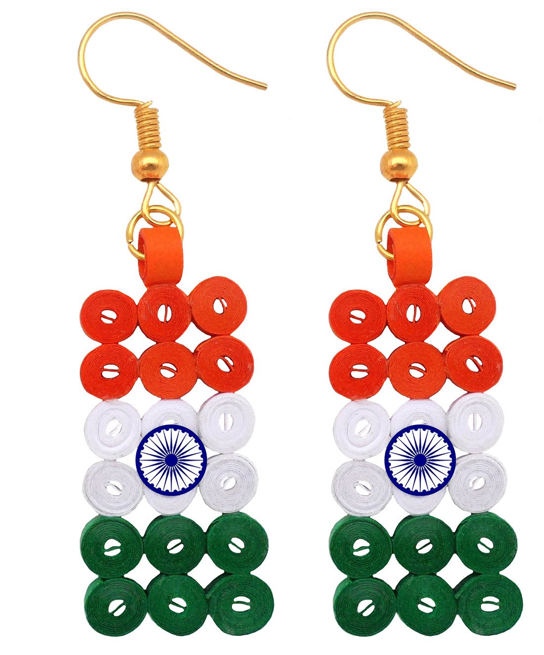 Designers Collection Metal Dangle And Drop Earrings for Women, Multicolour (B07FQBG1LL) Amazon Price History, Amazon Price Tracker