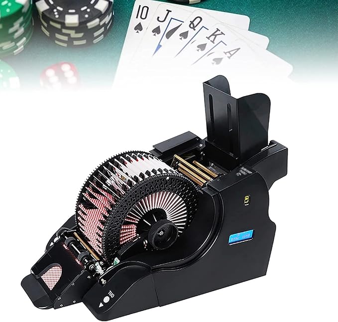 automatic playing card dealer 2 In 1 Automatic Card Shuffler And Dealer