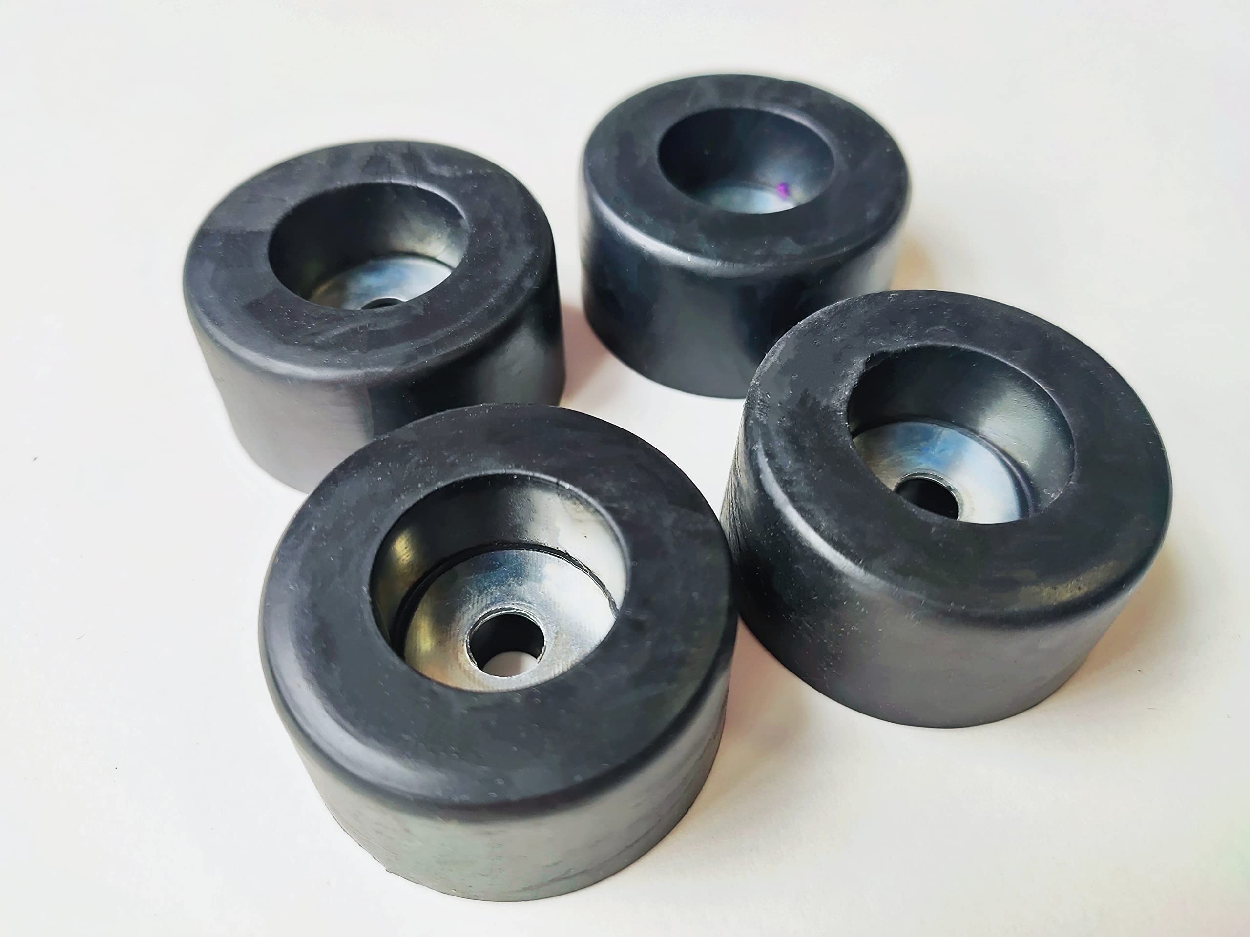 Screw On Rubber Bumper Feet Set Of 4 Rubber Compressor Feet - 2-1/2 ...