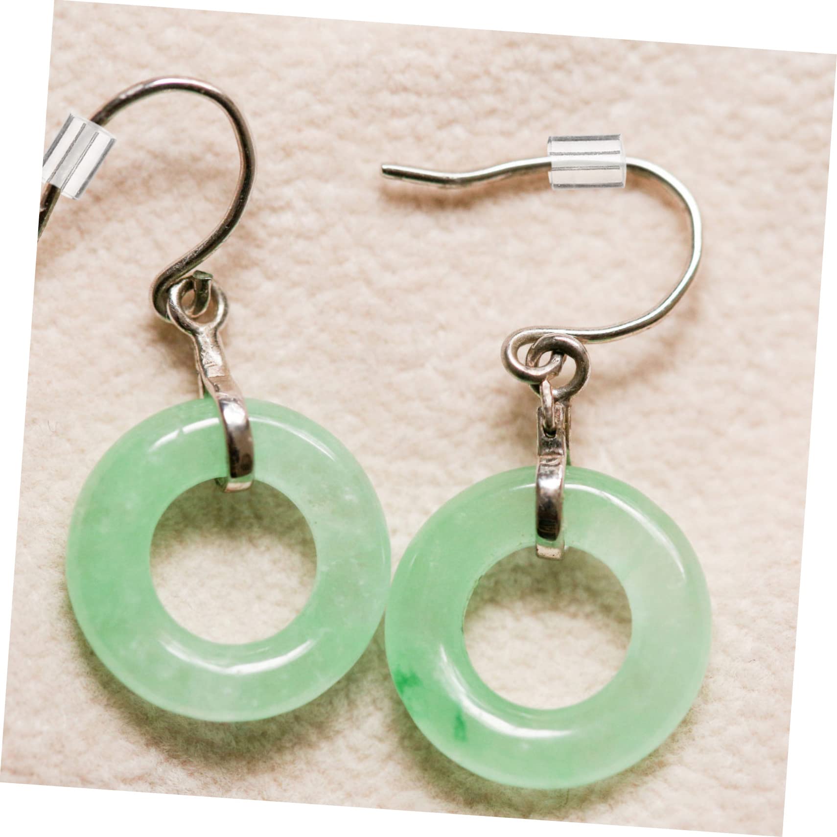 Operitacx 1500stücke Gummi Ohrring-verschlüsse Klare Ohrstopper Für Ohrstecker Hypoallergenes Ohrstecker-zubehör Für Verschiedene Ohrring-Designs Und Ersatzteile