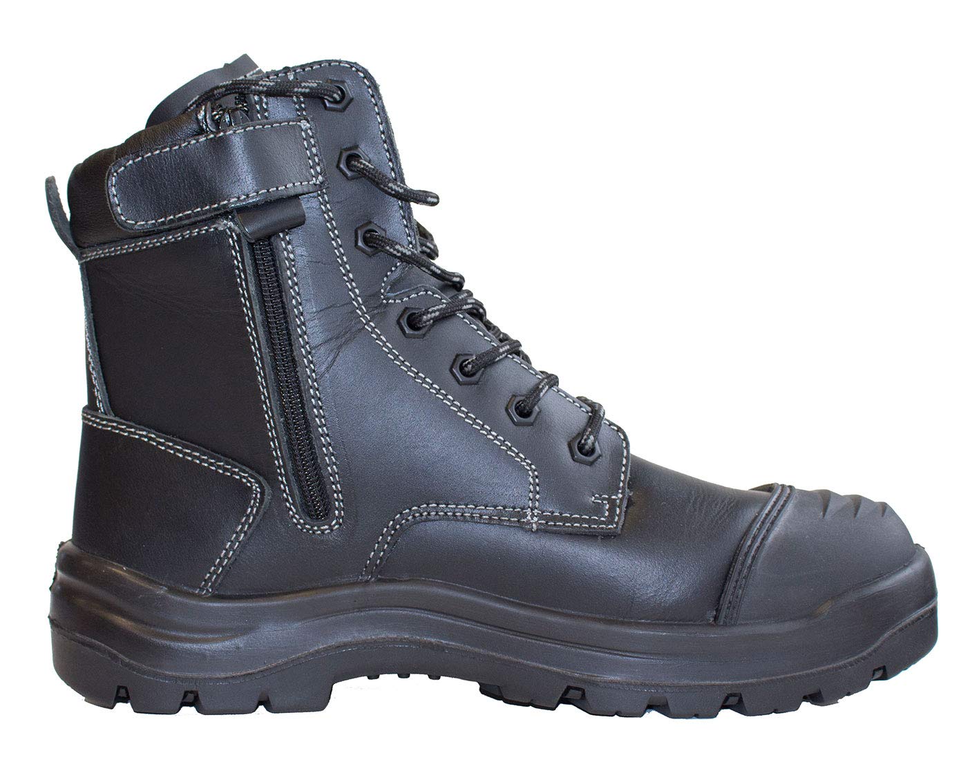 Portwest Bota De Seguridad Eden S3 Hro Ci Hi Fo, Tamaño: 44, Color: Negro, FD15BKR44