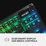 SteelSeries Apex Pro TKL Mechanical Switches Gaming Keyboard with OLED Smart Display (Renewed)