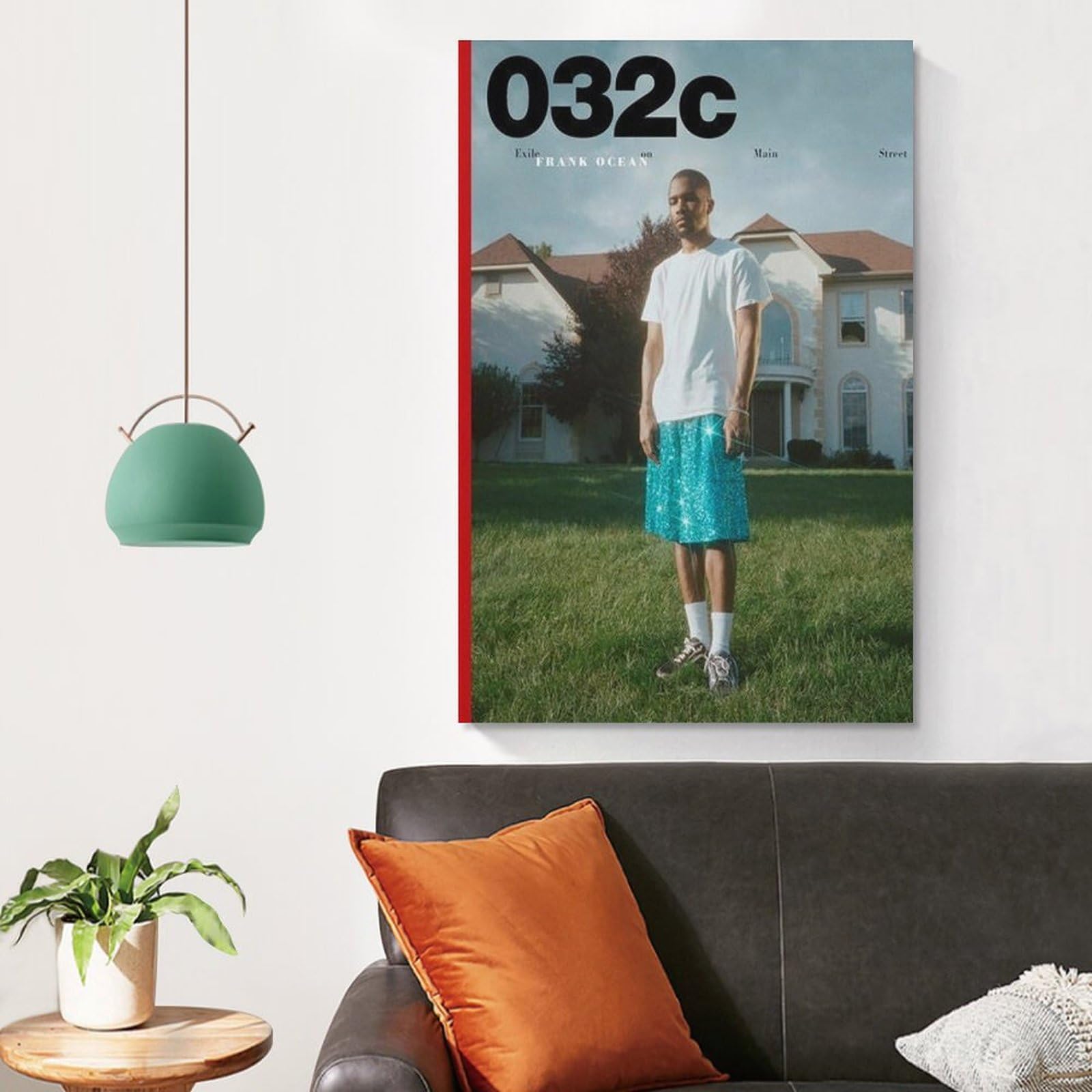 Amazon.com: YKAAYEV FRANK OCEAN 032c Magazine Canvas Poster