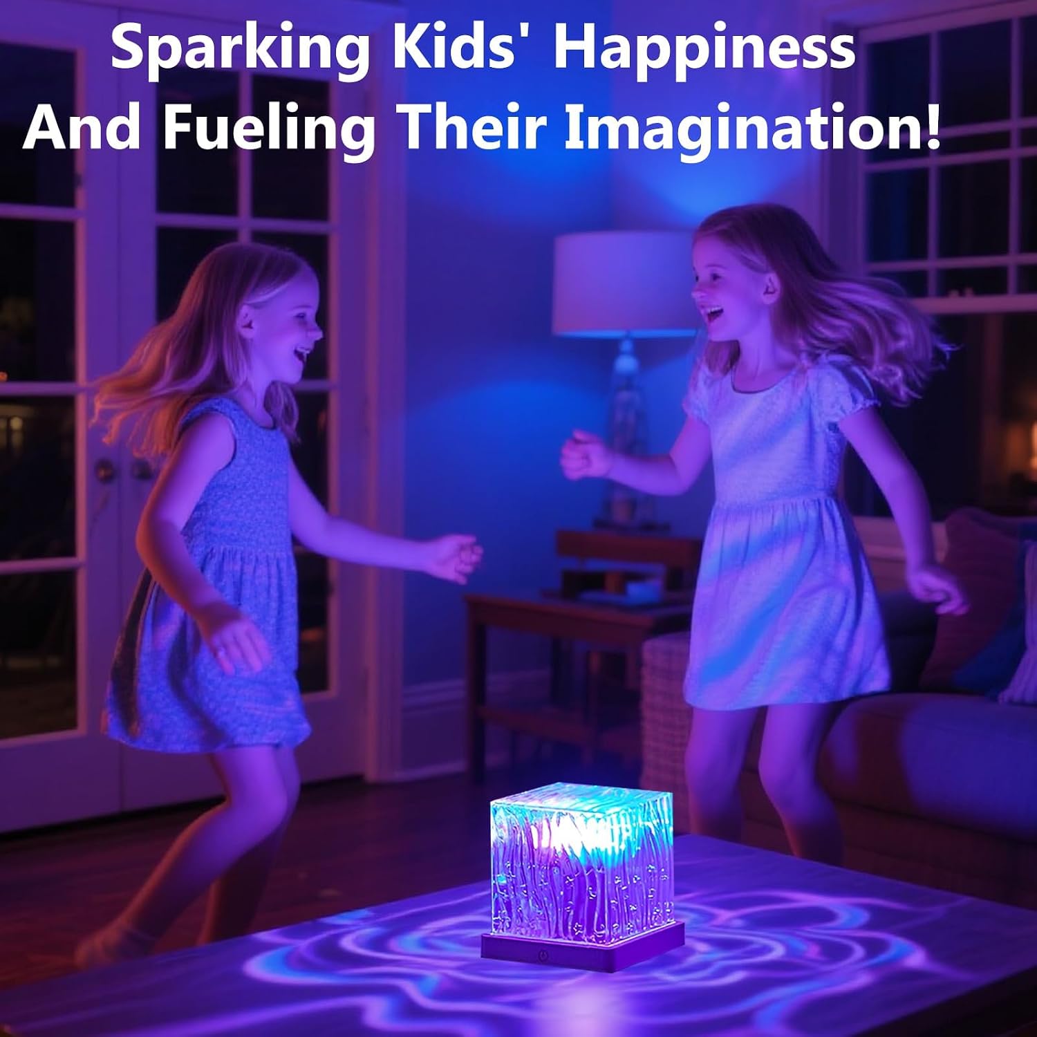 Galaxy Projector for Bedroom with Northern Lights Effect - 16 Color Changing Dimmable Mood Light with Dynamic Ripple, Remote Control, Night Light Projector for Kids Teens Adults Room Decor Gift