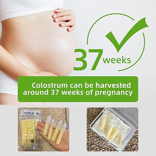 Miniatura 8 de haakaa Coleccionistas de calostro para que las madres lactantes recolecten el calostro tienda y alimenten con calostro 01 oz01fl oz 2 piezas