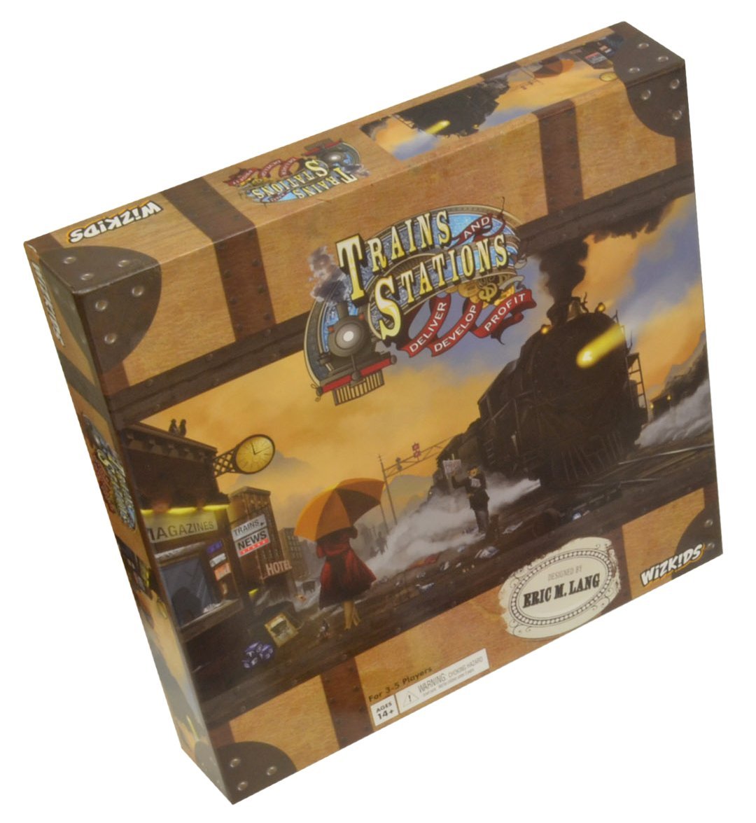 Trains and Stations Strategy Game