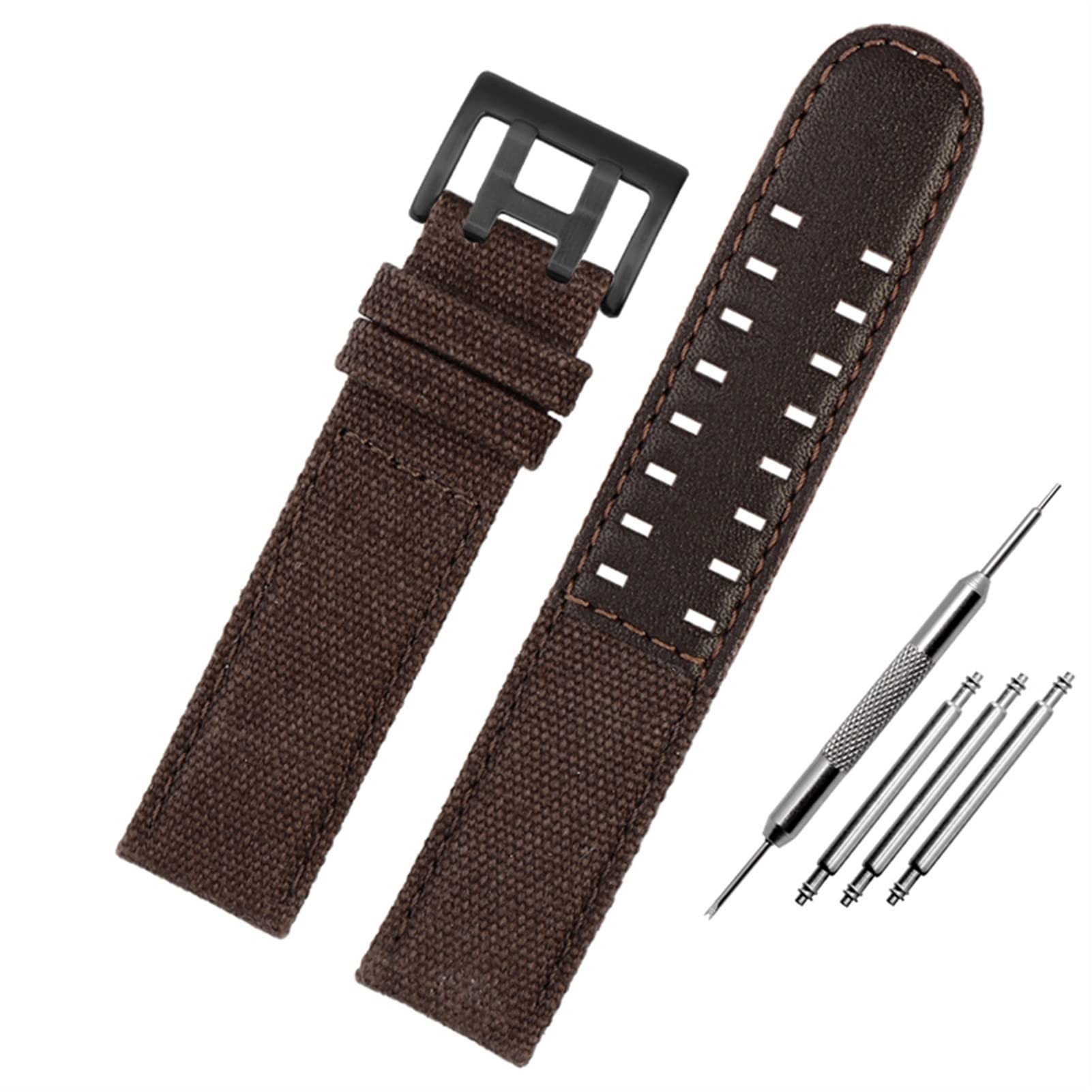 Cinturino per orologio Hamilton Khaki Field h760250/h77616533/h70605963 H68201993 Cinturino per orologio da uomo in vera pelle nylon 20 mm 22 mm