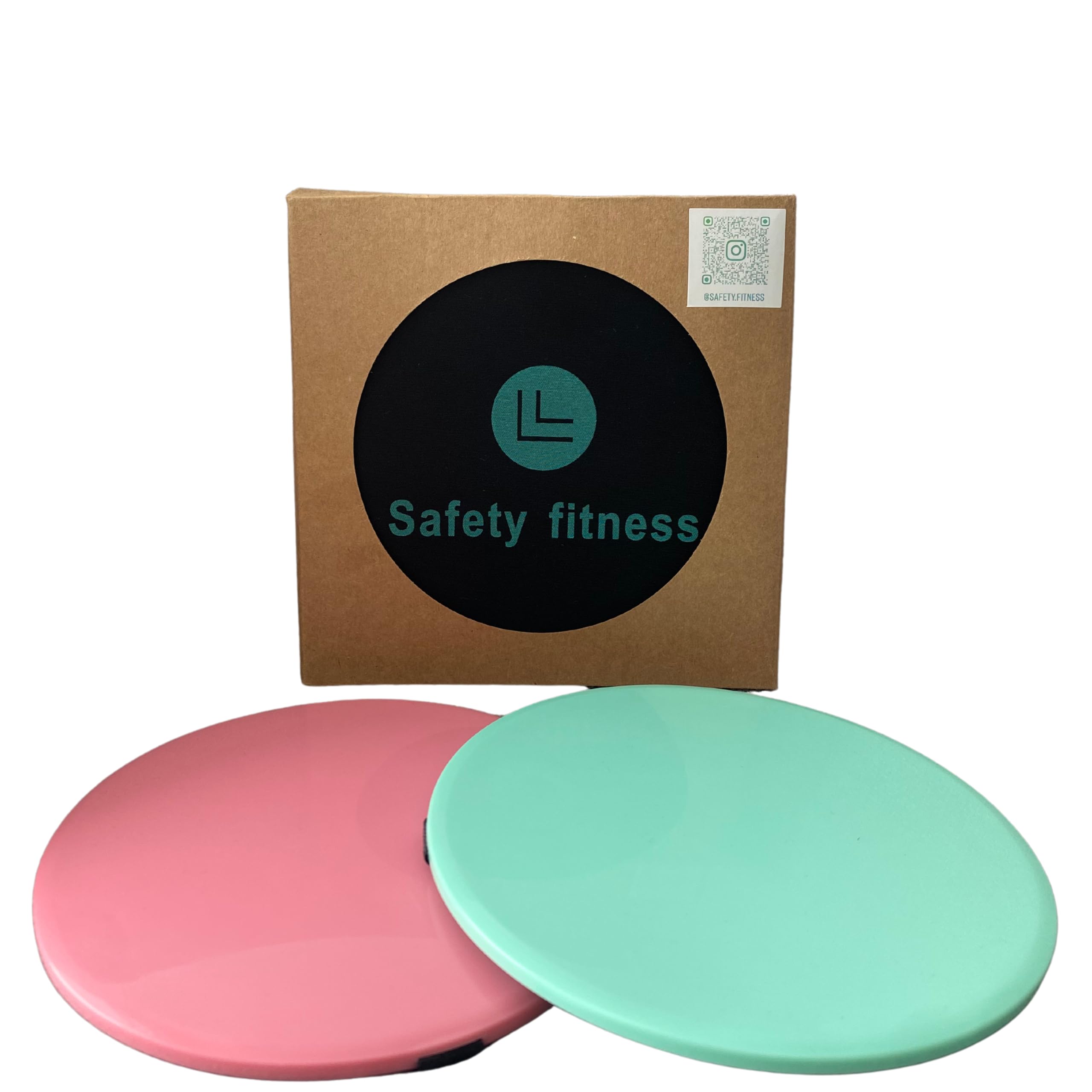 Sliders Fitness - Dischi scorrevoli per esercizi, allenamento core, gambe, glutei e spalle - adatti a tutti i tipi di terreno, dischi scorrevoli a doppio lato per yoga