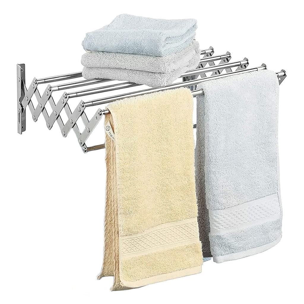 Toallero de baño de pared para ganar espacio en aseos pequeños LWX