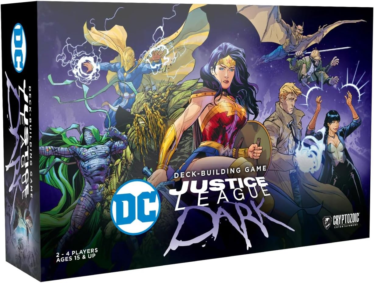 Amazon.com: DC Justice League Dark Comics Deck Building Game : Toys & Games