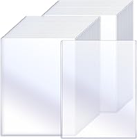 Vista 8 de Sherr 2 piezas protectores rígidos para impresión de 18 x 24 pulgadas, protectores de láminas de plástico duro transparente, fundas para póster