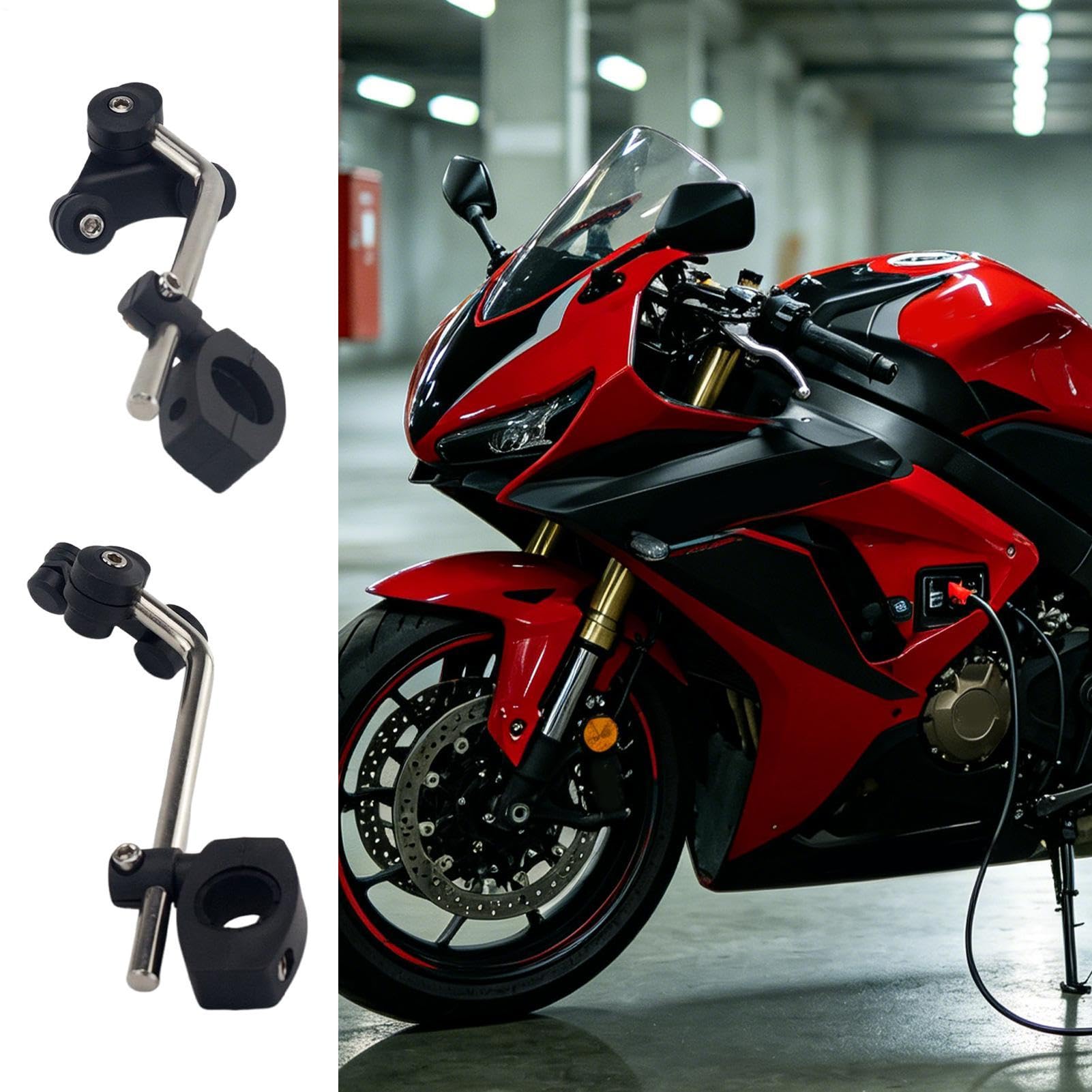 Uniwersalny Uchwyt Szyby Motocyklowej Uniwersalne stabilne zaciski