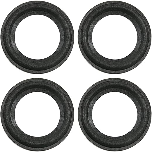 Fielect 25inch/63mm Speaker Foam Edge Surround Rings Replac