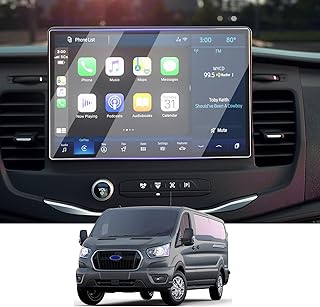 for 2022 2023 Ford Transit Screen Protector 12Inch 2023 Transit Cargo Van Screen Protector Transit Passenger Van Accessories 2023 Transit Crew Van Navigation Touchscreen PET Protective Film 2PCS