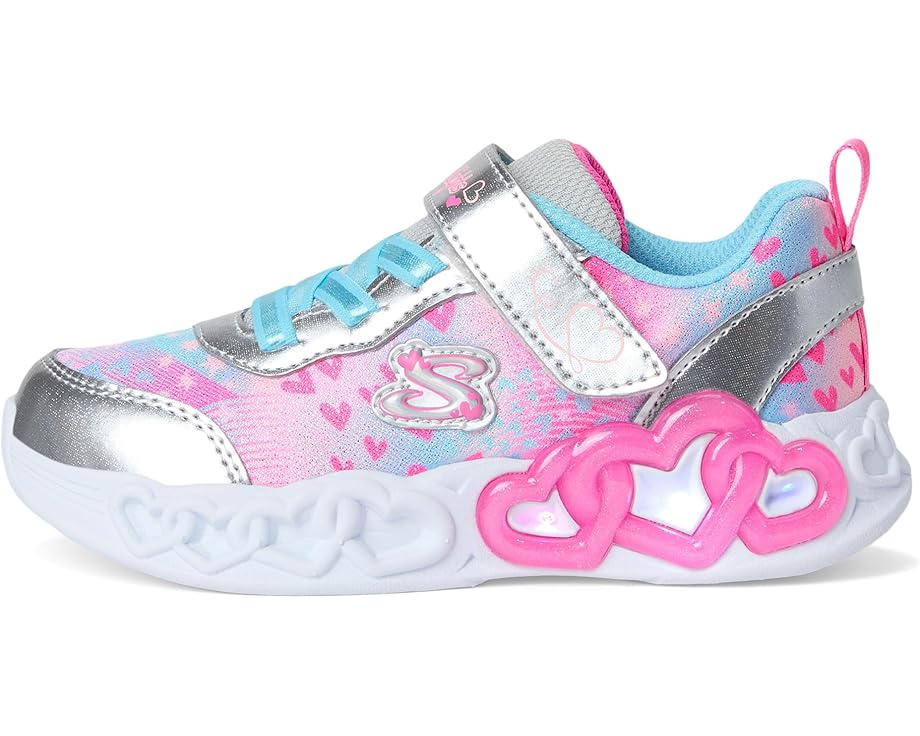 SKECHERS KIDS Infinite Heart Lights - Heart Jewels 303261n (toddler) - Left View