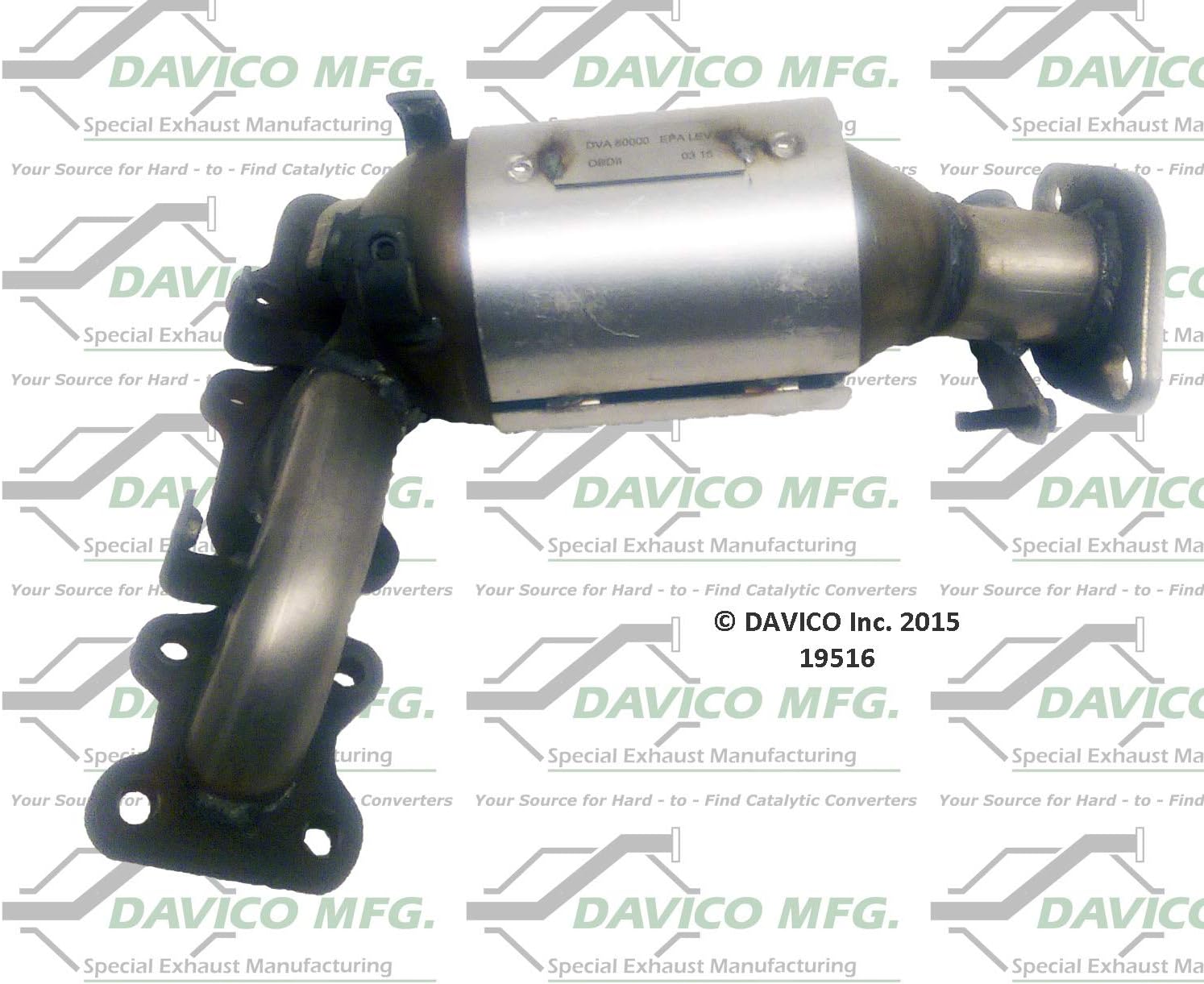 Davico 19516 Catalytic Converter, 1 Pack Automotive