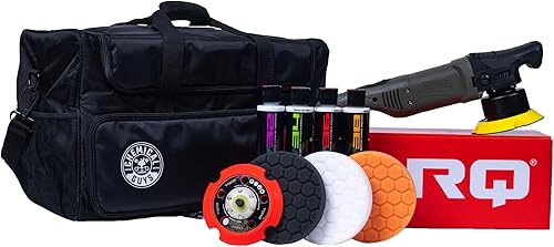 Chemical Guys HOL352 TORQ10FX Polisher Kit with Arsenal Range Polisher Bag (10 Items)