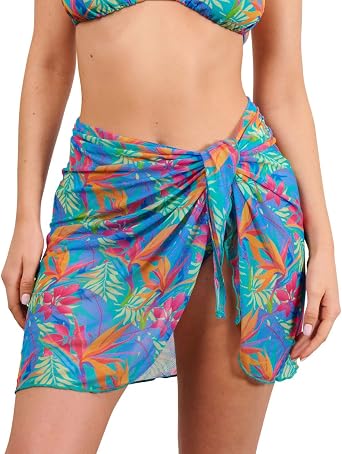 Kiniki Womens Tan Through Beach Wrap 5th Generation