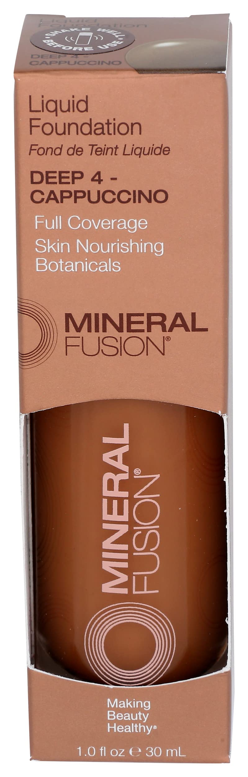 Amazon.com : Mineral Fusion Full Coverage Foundation, Liquid