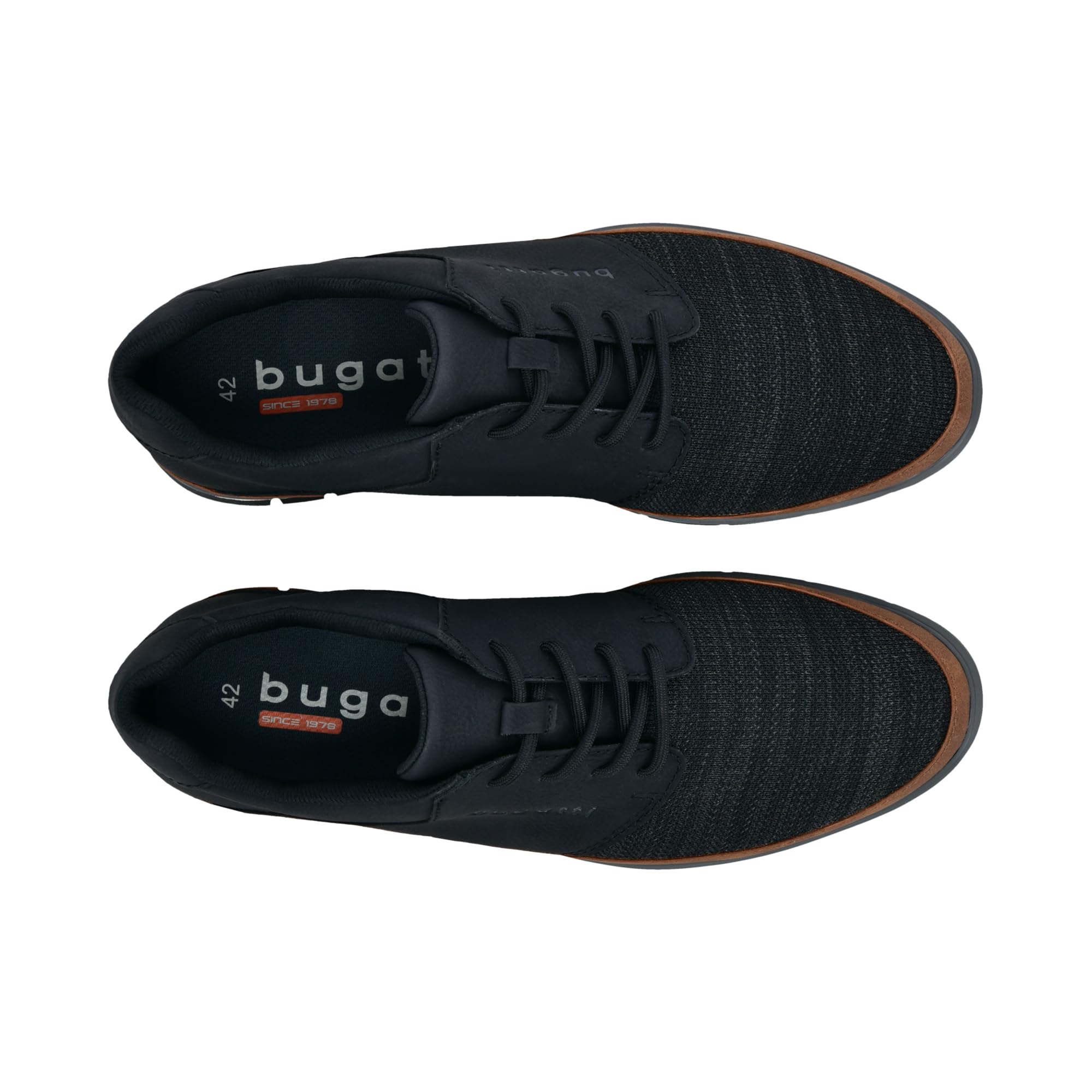 bugatti man Herren sportliche Schnürer, Männer Schnürhalbschuhe