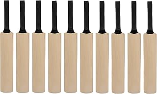 Larjonna Miniature Signature Cricket bat Bat/Poplar Willow Mini Autographic Bat 15 Inch (Pack of Ten/10)