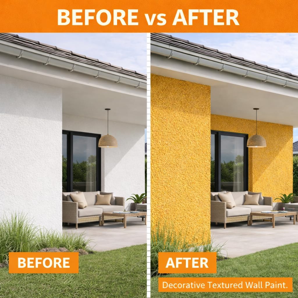 Premium Marble Granules Textured Wall Paint | 100% Natural Shade 3D Stone & Granite Luxury Finish | Decorative Interior & Exterior Wall Texture | Designer Marble Texture for Living Room & Outdoor