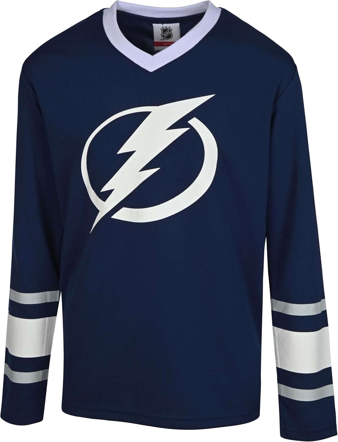 NHL Kids Youth 4-20 Official Power Play Long Sleeve Team Jersey