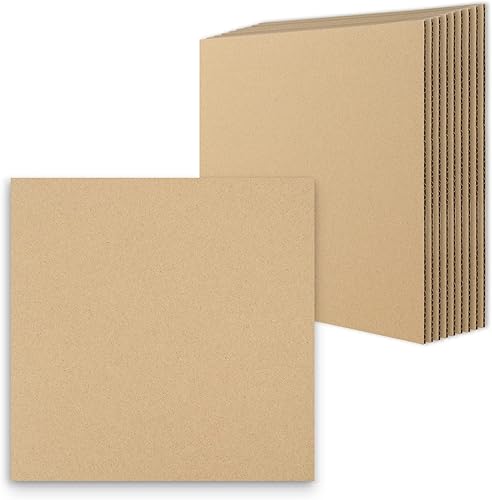 Miniatura 58 de Golden State Art, Paquete de 10 hojas de cartón corrugado de 9 x 12 pulgadas, almohadillas de cartón plano para embalaje, correo o manualidades