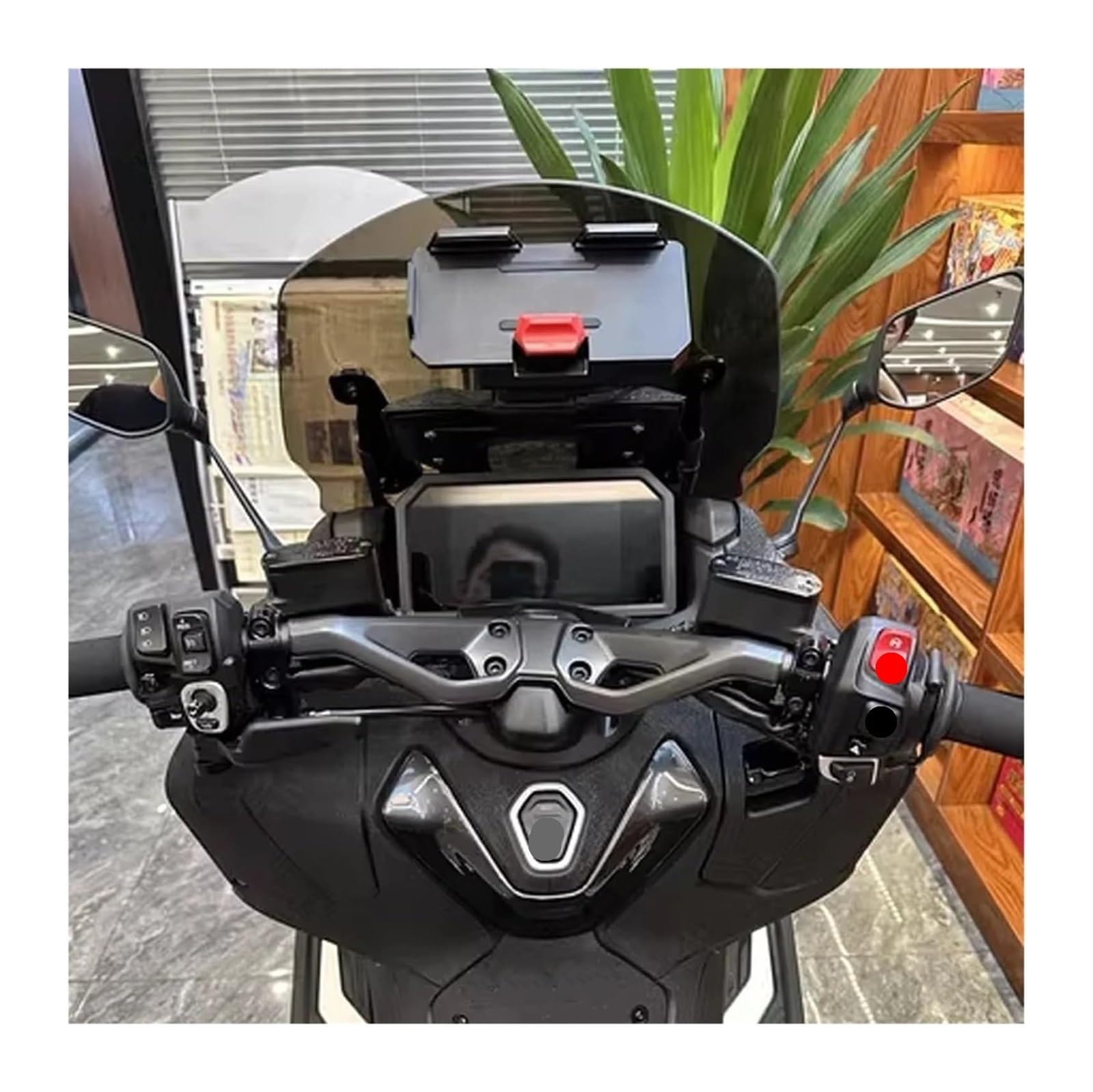 pour Moto Support Navigation GPS pour TMAX560 2022 2023 Moto GPS Smartphone Navigation Montage Support Adaptateur