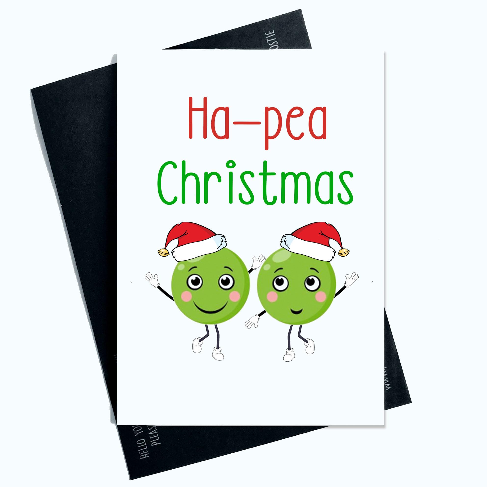 Ha Pea Christmas Funny Christmas Card Funny Novelty Joke Card For Children, Friends And Family Christmas Cards SP141