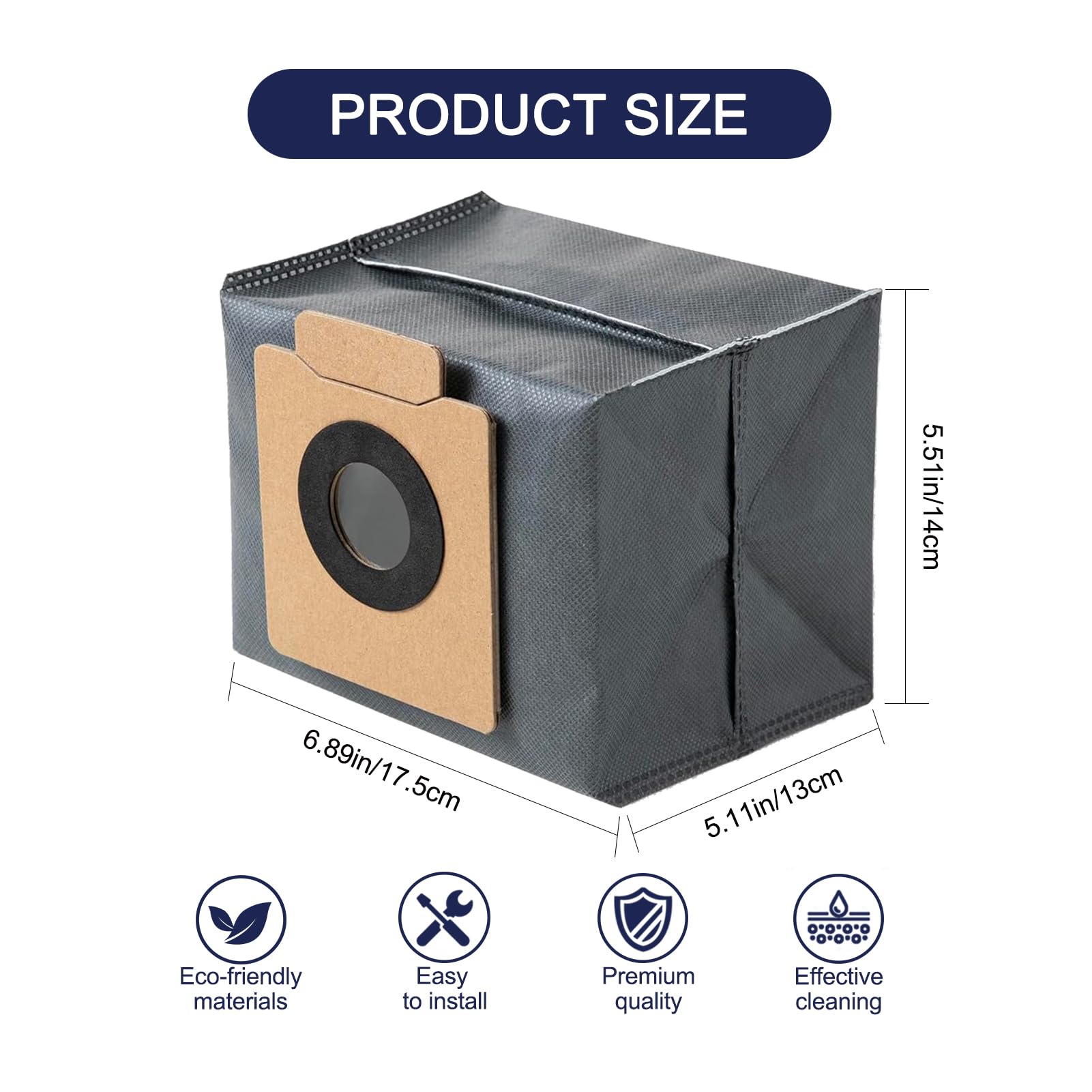 即日発送 Eufy X8 Pro ロボット掃除機 本体 専用ダストバック付き Eufy X8 Pro / X10 Omni 交換用ダストバッグ ロボット掃除機 ダスト