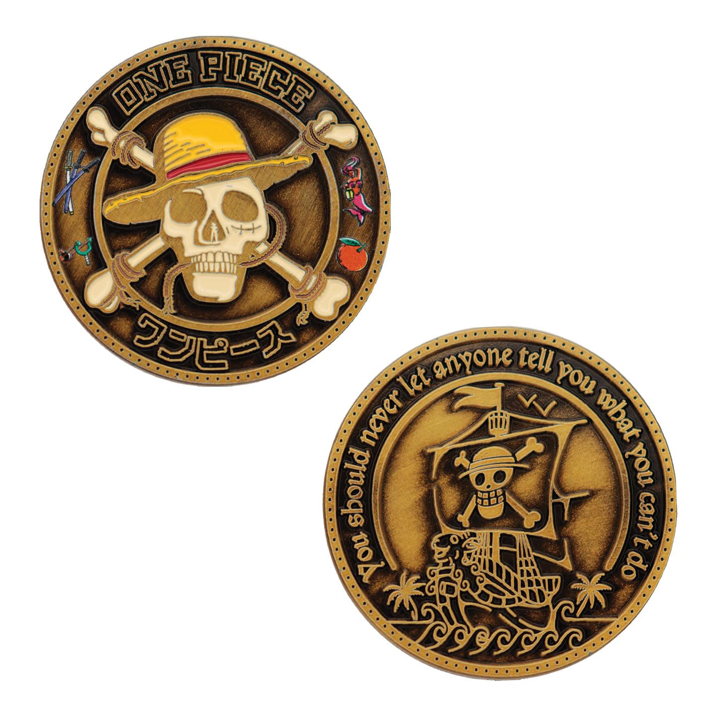 One Piece Collectible Coin - Limited Edition - Individually Numbered