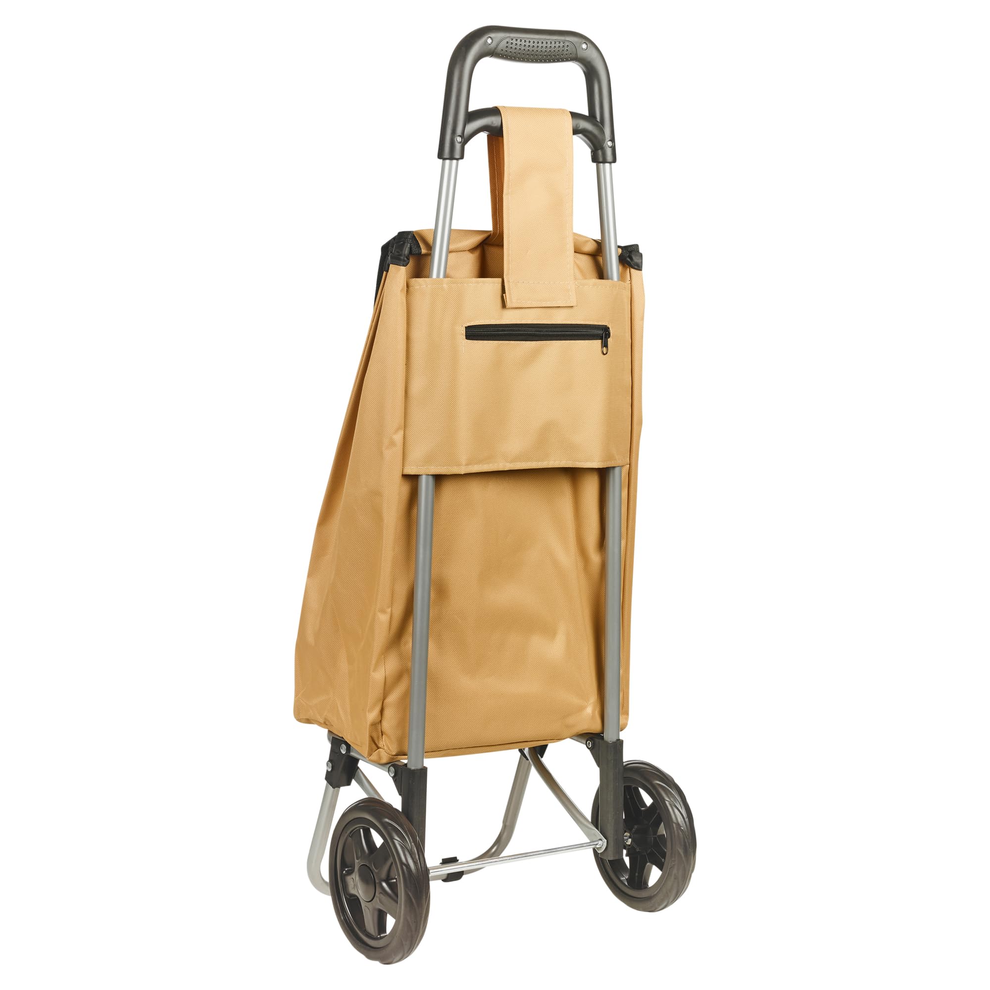 GRAND Chariot de course pliable Caddie 100% ISOTHERME - Grandes Roues & Cadre Aluminium - Accessoires & Bagagerie
