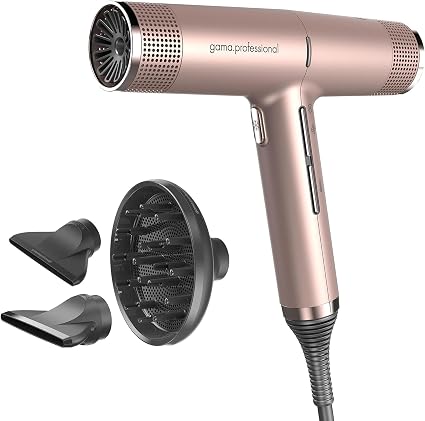 Gama Italy Professional Secador Profesional Iq Perfecto, Rosa