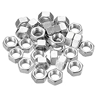 Vista 7 de PATIKIL Tuercas hexagonales de acero M16 x 1.5, paquete de 10 tuercas metálicas chapadas en zinc con acabado de zinc