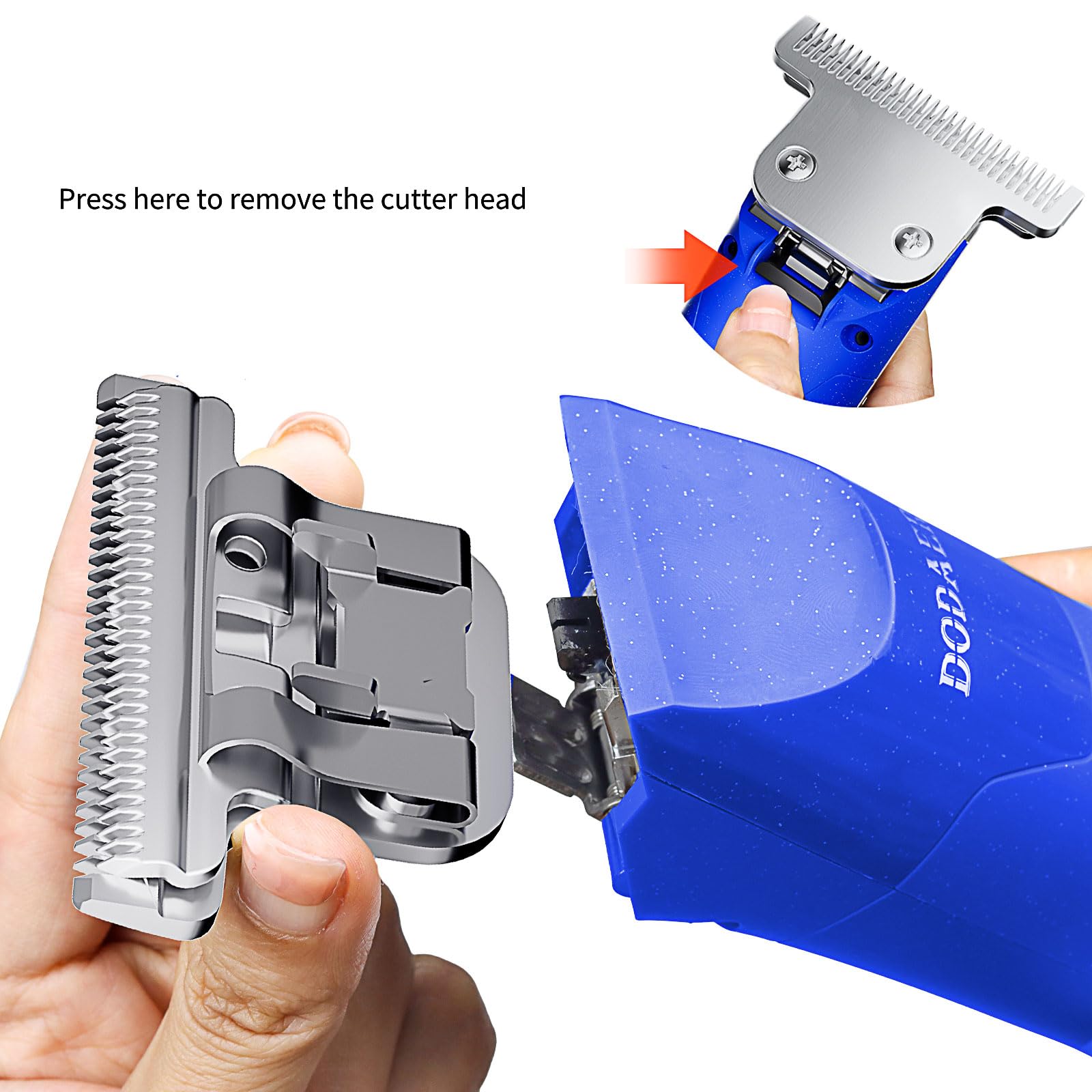 Professional Horse Clipper - 2 Speed, Detachable Blade -5