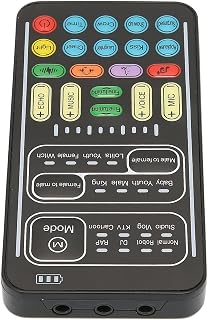Mini Voice Changer 8 Different Effects Voice Changing Sound Card for Games Song Phone Live Streaming for Boys Accessory Part Accessories