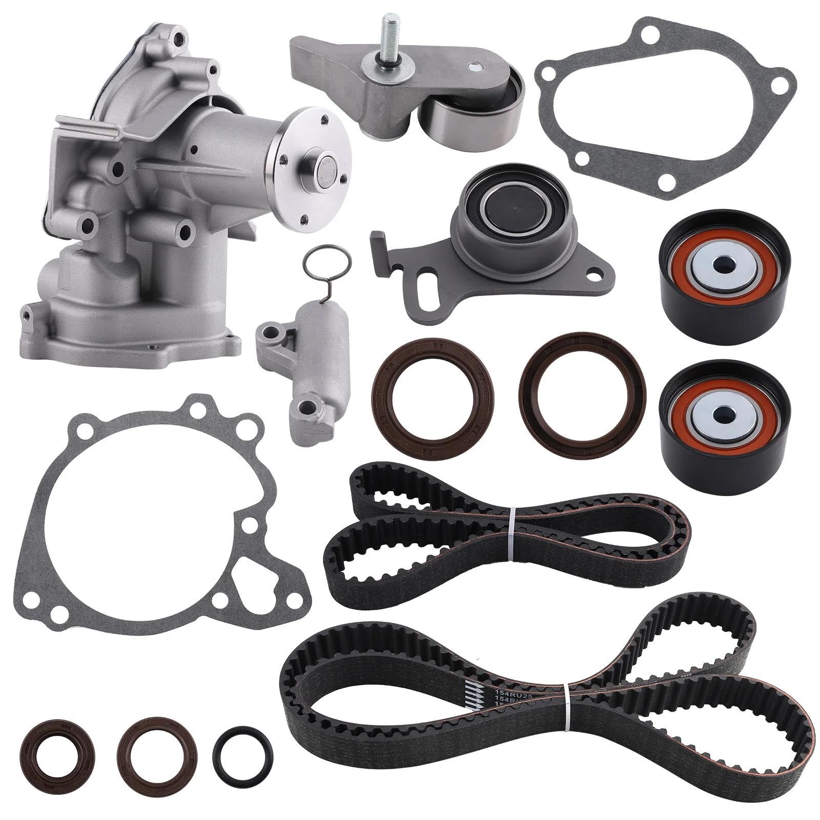 Kit Completo Correa Distribución Para Mitsubishi Para Challenger PB PC Para Triton ML MN 4D56T 2.5L 2008-2015 Kit de reparación de la correa de distribución del