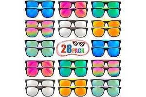 Neon 28-Pack Beach Party Sunglasses
