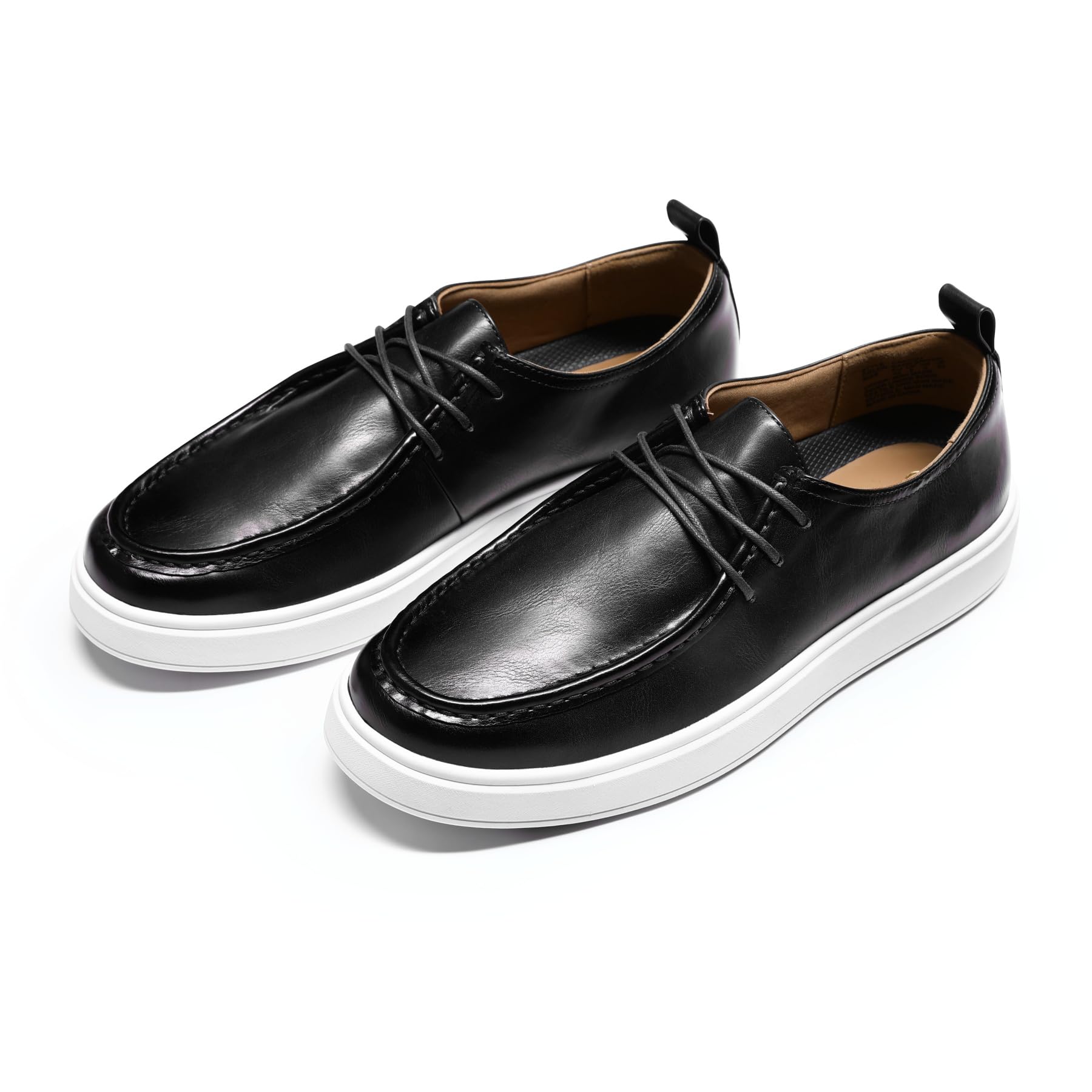 Allthemen Hombre Zapatos De Piel Auténtica para Zapatos Planos Derby con Cordones Estilo Zapatos Oxford para Conducir