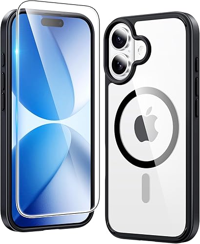 Miniatura 554 de Fntcase Funda para iPhone 15 Plus y 14 Plus de 6.7 pulgadas, magnética, a prueba de golpes de grado militar, antiamarilleo, delgada, protectora