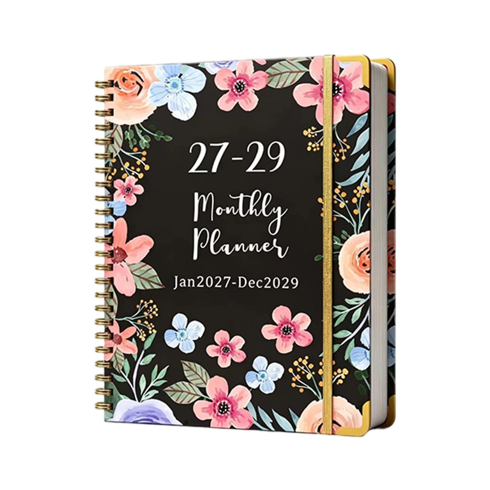 2027-2029 Monthly Planner, 3 Year Aesthetic Planning Notebook