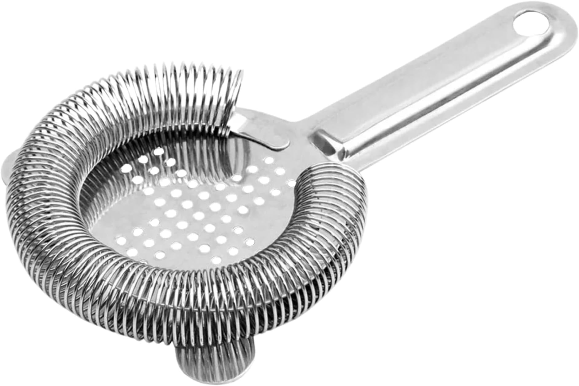 Professional Cocktail Strainer - Hawthorne Stainless Steel Bar Strainers for Bartenders and Mixologists