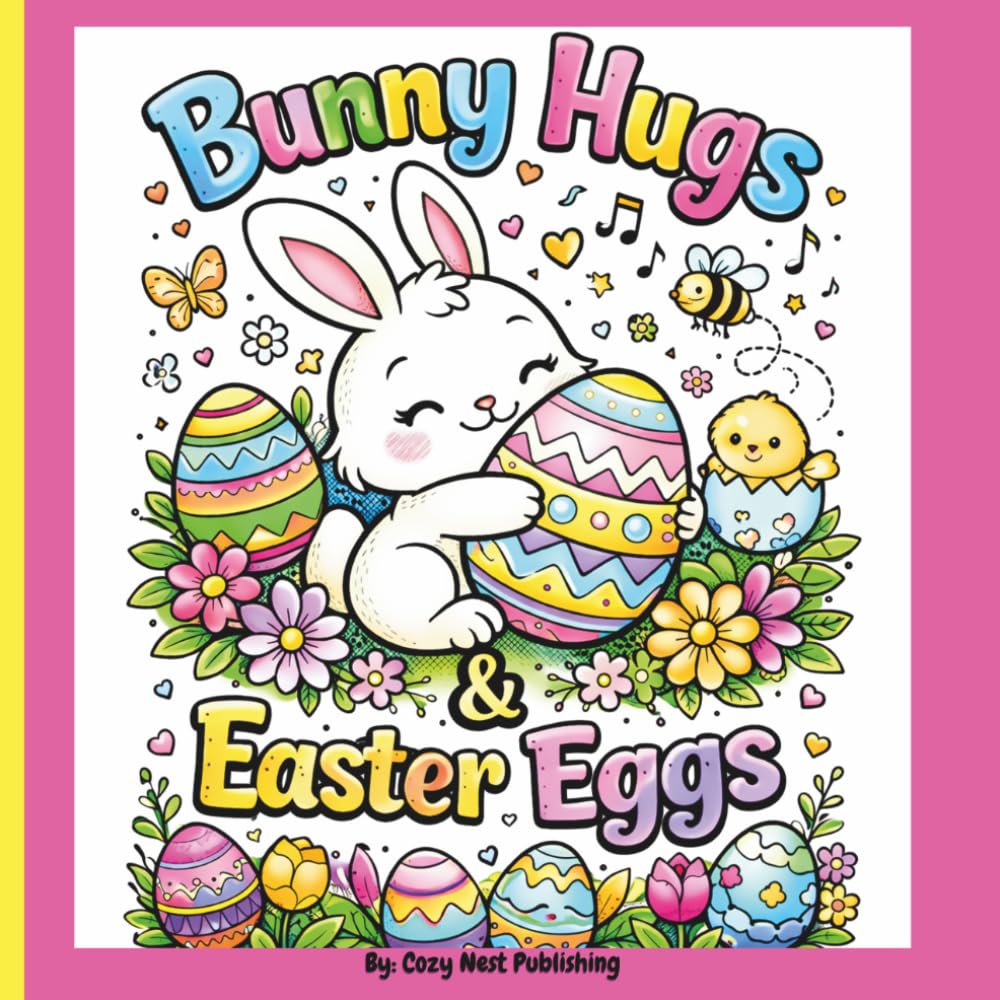 Bunny Hugs & Easter Eggs: A Digital marketing coloring book for Affiliate Marketers, Content Creators & Online Entrepreneurs