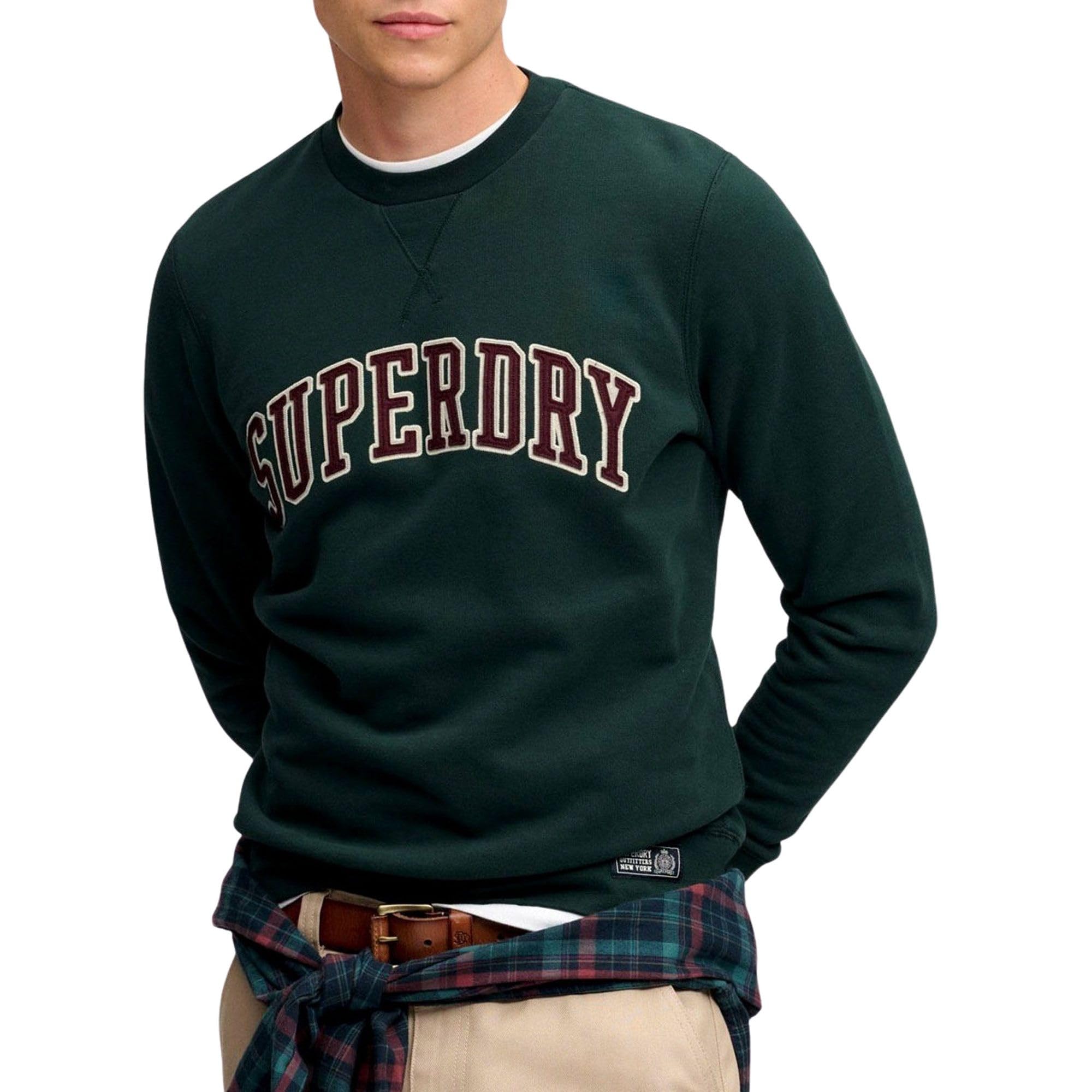 Superdry Maglione da Uomo Athletic Crew