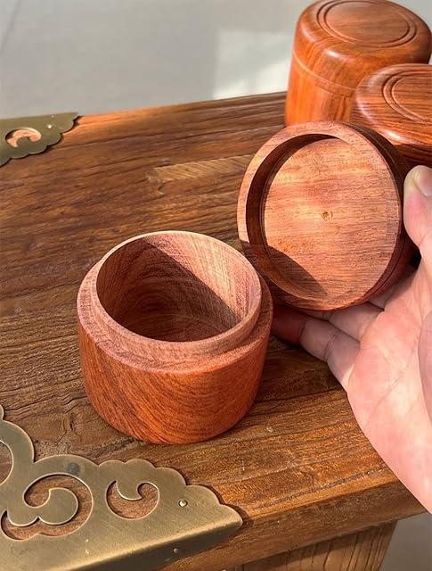 Foto 4 de 6 de WXMYOZR Pequeñas urnas de Madera para Cenizas humanas Cenizas para Mascotas
