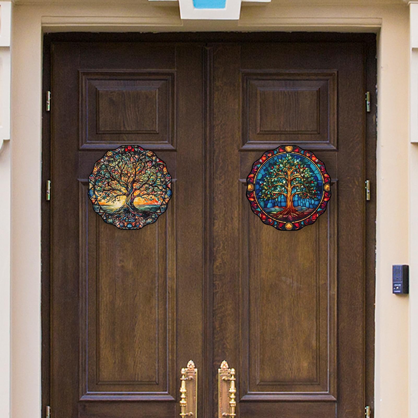 Droganfly Sonnenfänger & Windspiel Aus Buntglas & Metall - Libellen-Deko Für Garten & Haus
