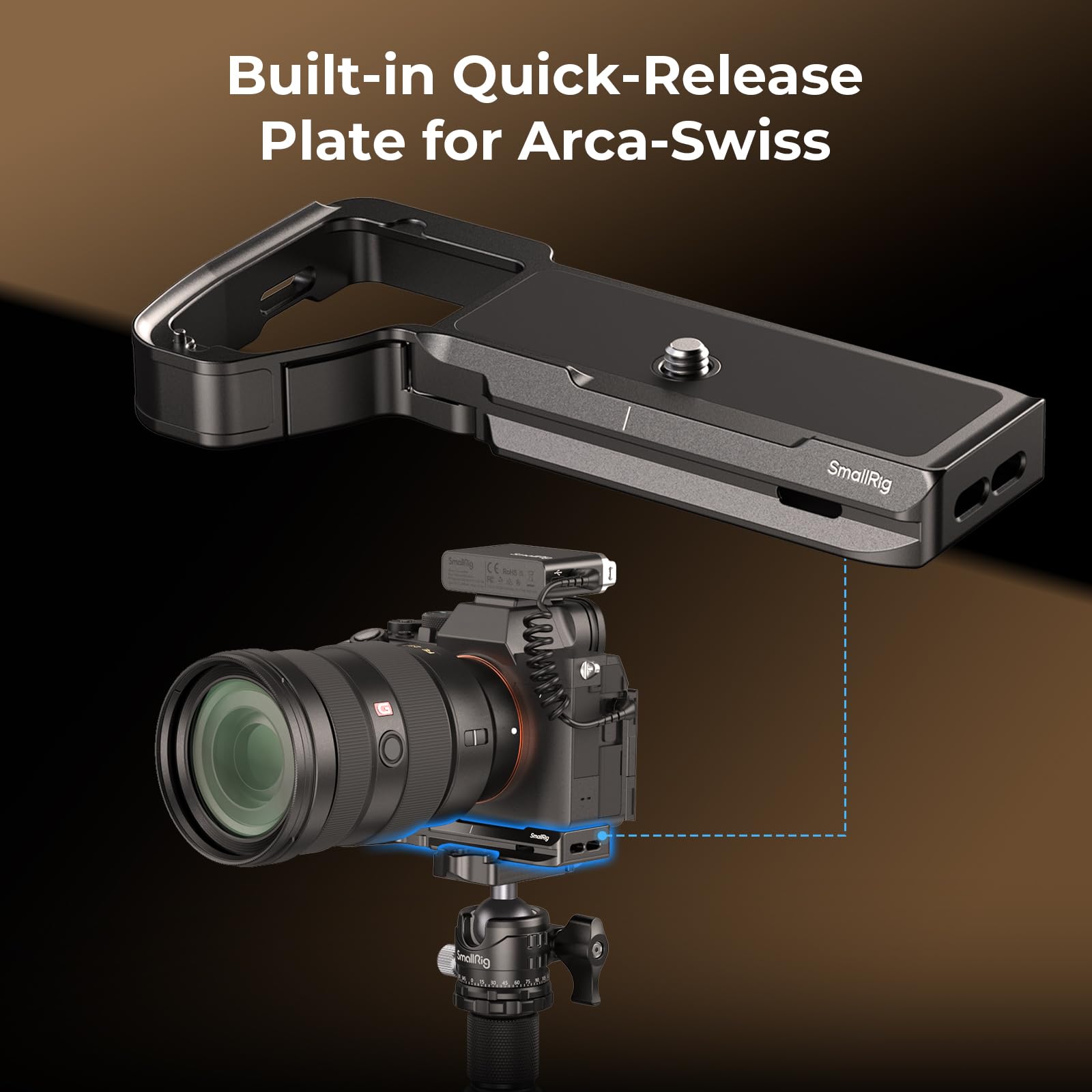 Amazon | SmallRig A7 V/A7R V/A7 IV対応ベースプレート Sony Alpha 7