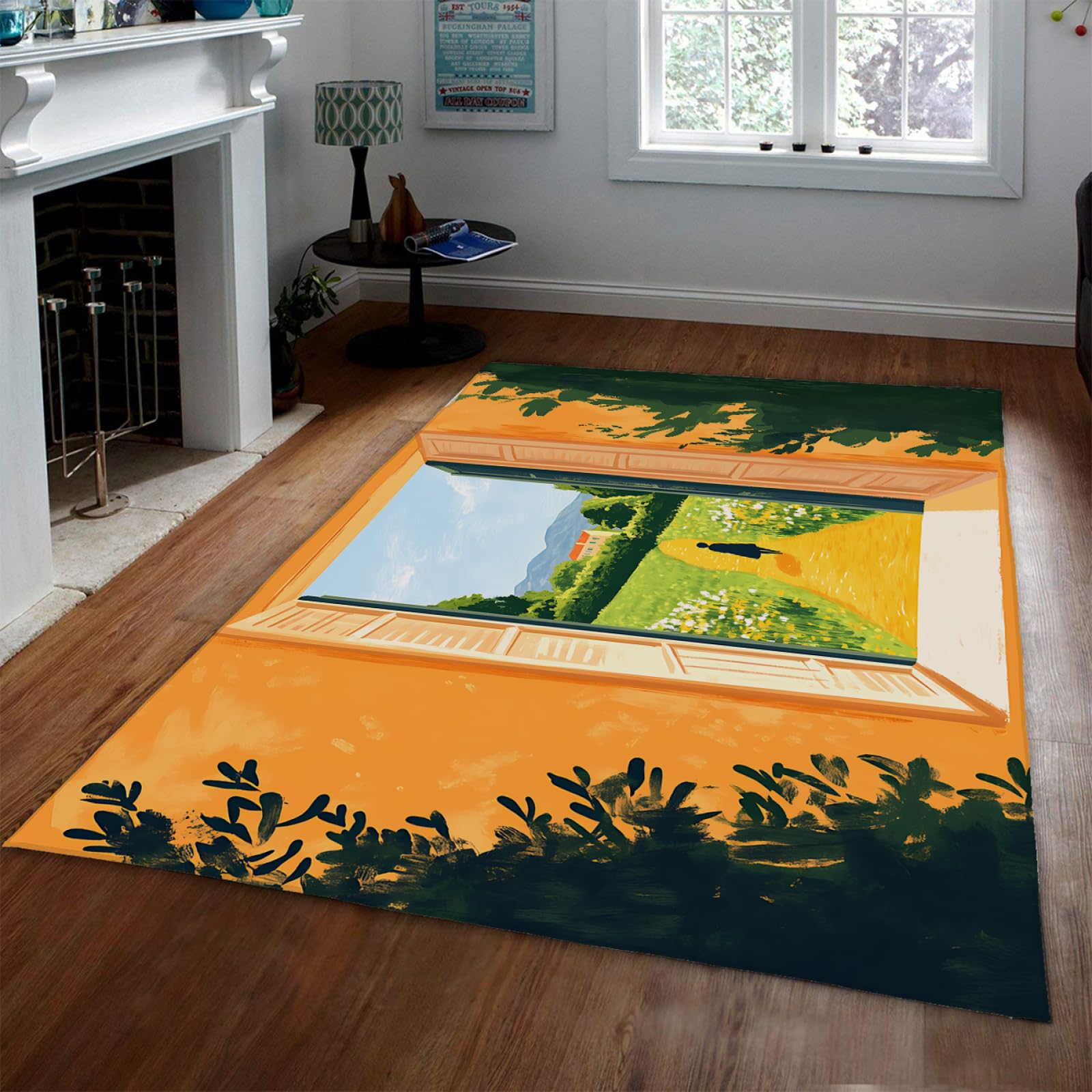 Tapis confortable 150x210cm grand confort thermique pour séjour