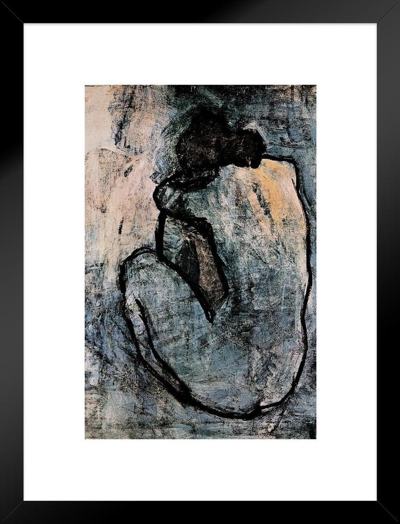 ピカソ　アートプリント Amazon.co.jp: ピカソブルーヌード1902 Painting Fineアートプリント